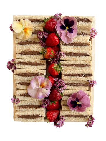 Nutella Tea Sandwiches - Curated Spread