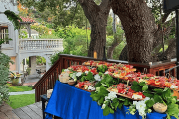 quinceañeras event charcuterie board