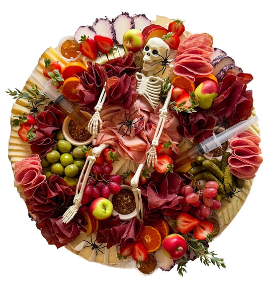 Halloween Cheese & Charcuterie Board | Spooky Grazing Board - Curated Spread